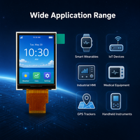 Module d'affichage LCD TFT 1,77 pouces 128x160 ST7735S SPI FPC, petit écran avec rétroéclairage LED, luminosité 300cd/m2, température de fonctionnement -20~70°C