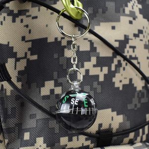 Bóng <span class=keywords><strong>Keychain</strong></span> Đầy Lỏng La Bàn Cho Đi Bộ Đường Dài Du Lịch Cắm Trại Ngoài Trời Sinh Tồn Di Động Đa Chức Năng La Bàn - Product Image 4
