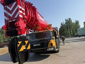 Grue de chantier 80t certifiée EPA STC800T5, grue d'occasion Sany, grue mobile tout-terrain 80 tonnes pour travaux de construction - Product Image 3