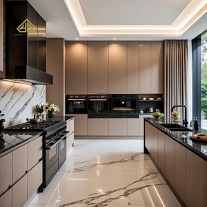 Fabrika kaynağı Modern prefabrik akıllı ev ile güneş paneli sistemi <span class=keywords><strong>3</strong></span> yatak odası 2 banyo Villa tamamen mobilyalı prefabrik ev - Product Image 3