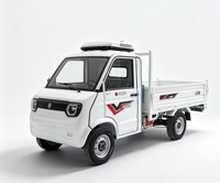 Nouveau véhicule utilitaire électrique à quatre roues, fourgonnette de fret à une rangée, pick-up, moteur 1,5 kW, design élégant, batterie 72V150AH