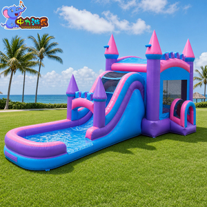 Castillo Inflable Acuático <span class=keywords><strong>con</strong></span> Tobogán y <span class=keywords><strong>Piscina</strong></span>, <span class=keywords><strong>Casa</strong></span> de Brinco para Niños, Ideal para Fiestas de <span class=keywords><strong>Cumpleaños</strong></span> y <span class=keywords><strong>Alquiler</strong></span> - Product Image 2