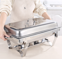 XINHUI Plat de Réchaud Professionnel Rectangulaire Électrique Chauffe-Plat de Buffet en Acier Inoxydable, À Vendre