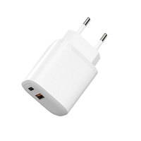 Chargeurs de téléphone portable portables en gros Type-C PD 20W QC3.0 avec câble électrique certifiés FCC CE ROHS, garantie 12 mois
