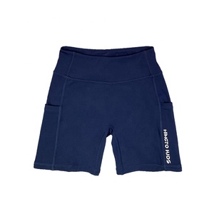 Short de cycliste pour bébé fille, Short d'été taille haute, doux pour la peau, Short de Yoga pour garçon adolescent avec poche, offre spéciale - Product Image 1