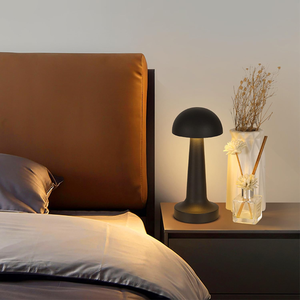 Battery Operated <b>Touch</b> Control Rechargeable Table Lamp Home Decor Restaurant Table Lamp 3 Color Stepless Dimming Cordless - Product Image 2