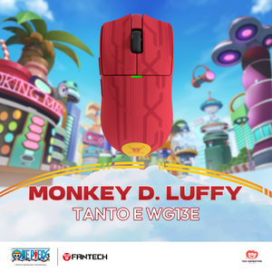 <span class=keywords><strong>เมาส์</strong></span>เกมมิ่งไร้<span class=keywords><strong>สาย</strong></span> <span class=keywords><strong>FANTECH</strong></span> WG13E รุ่นลูฟี่ พร้อมแท่นชาร์จ<span class=keywords><strong>ไร้</strong></span><span class=keywords><strong>สาย</strong></span> RGB น้ำหนักเบา เชื่อมต่อผ่านบลูทูธ - Product Image 1