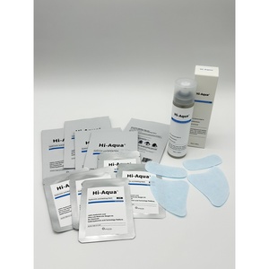 Kit de patchs hydratants à dissolution rapide à l'acide hyaluronique pour le visage et les yeux, avec brume hydratante pour un traitement complet - Product Image 1