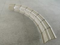 Moulure de corniche en plastique ABS à motif floral pour bordure de toit extérieur, décoration en béton, couvre-pilier, forte résistance, marque Reazone