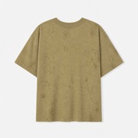 T-shirt Oversize Vierge en Coton 100% Filé Anneauté 235g, Qualité Supérieure, Alternative de Marque de Luxe, Impression de Logo Personnalisé, Coupe Moderne Minimaliste