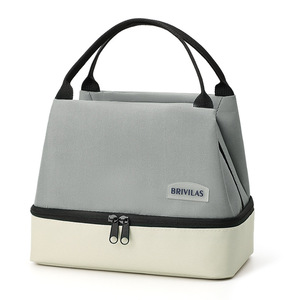 Nouvelle mode, sac à lunch de grande capacité à double couche, tissu Oxford, sac de pique-nique épaissi, sac isotherme à poignée - Product Image 4
