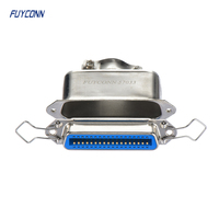 Konektor Centronic 57 CN Solder Cup 57-60 Female, Konektor Centronic 57 60140 60240 60360 60500 dengan Penutup Logam Lurus