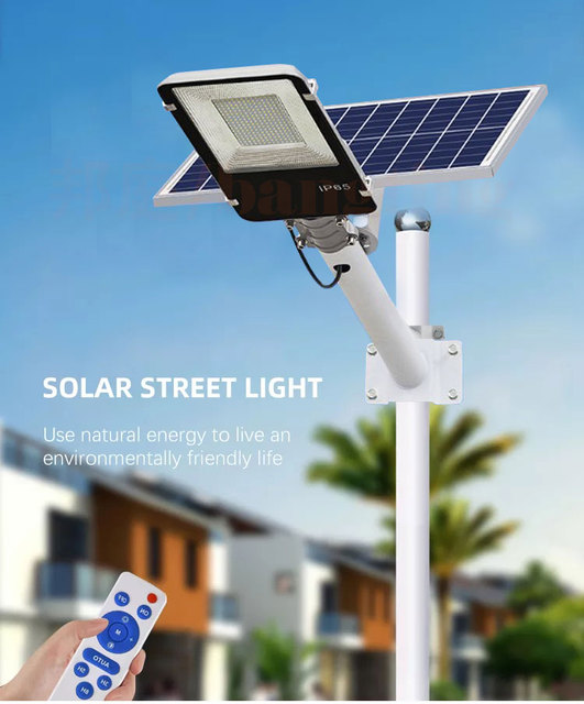 High Lumen 200W 400W 200 Watts 150W 120W Public Lighting Streets Industrial Light Streetlight Ip67 Split Led Solar Street Lights
