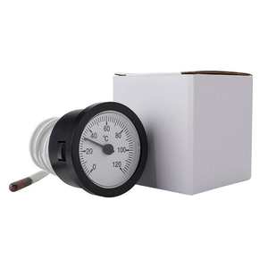 डायल 52mm बॉयलर औद्योगिक केशिका थर्मामीटर गर्म पानी का तापमान गेज - Product Image 5