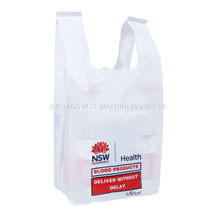 Phân hủy sinh học nhựa t Áo sơ mi túi Maker xử lý hdpf ldpf nhựa phẳng mua sắm tàu sân bay túi nhựa Máy làm - Product Image 5