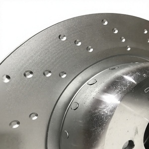 34216878179 Disque de frein ventilé perforé à succès, disque de frein avant gauche pour Série 5 G30 Série 7 G11 G12 370X24 - Product Image 6
