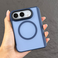 Étui hybride magnétique YODO avec design pailleté, coque antichoc en PC+TPU+panneau avant recouvert de caoutchouc pour iPhone Duo