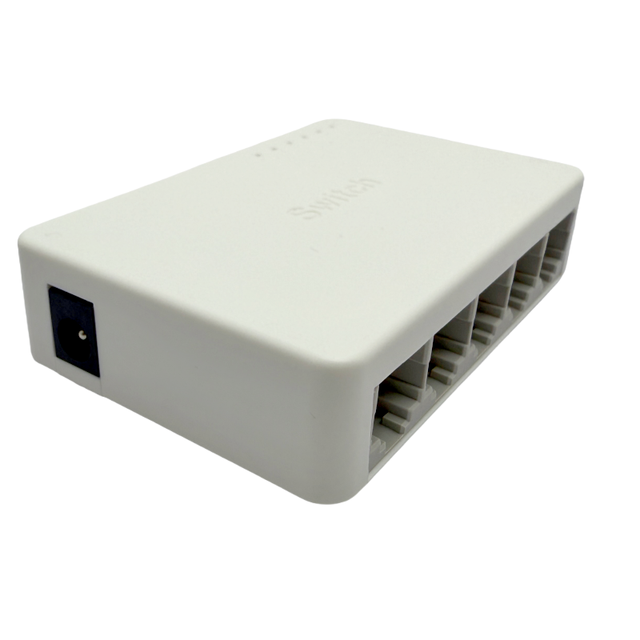 5-Port Gigabit Ethernet Unmanaged Network Switch with 10Gbps Backplane Bandwidth RJ45 Plug Play 10/100/1000M for Enterprise Use