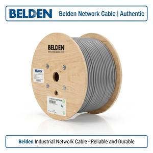 Cable Ethernet Industrial Belden 70006NH DataTuff PROFINET Tipo A SF/UTP Cat5e 22AWG LSZH Verde 305m, Nuevo y Original - Product Image 2