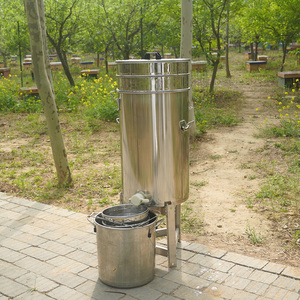Réservoir de stockage de miel d'apiculture de qualité alimentaire 65L Double couche crépine réservoir de miel en acier inoxydable avec passoire - Product Image 5
