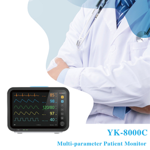 Moniteur patient tout-en-un I Care YK-8000C, ETCO2/IBP en option, enregistreur thermique 3 canaux pour ambulance et USI - Product Image 5