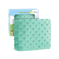 Compresse chauffante aux graines de lin pour soulager les coliques et les gaz chez les nouveau-nés et les nourrissons, ceinture d'emmaillotage pour bébé avec chaleur apaisante