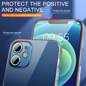 <span class=keywords><strong>Funda</strong></span> transparente de TPU para teléfono móvil para <span class=keywords><strong>iPhone</strong></span> 14 11 12 13 Pro XS Max X XR, <span class=keywords><strong>funda</strong></span> protectora de lente para <span class=keywords><strong>iPhone</strong></span> 7 <span class=keywords><strong>8</strong></span> 6S <span class=keywords><strong>Plus</strong></span> SE, <span class=keywords><strong>funda</strong></span> trasera - Product Image 6