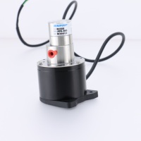 Bomba de engranajes eléctrica de acero inoxidable de alta viscosidad de 40W con accionamiento micro magnético para productos químicos y medición, con motor BLDC