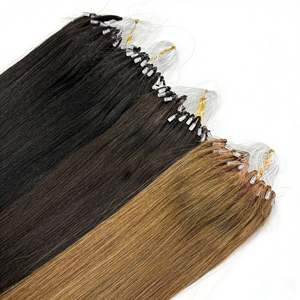 Extensions de cheveux chinoises invisibles sans pointe, double ligne, sans pli, ondulation naturelle, russes, 100% vierges, lisses crépus, 100g - Product Image 6