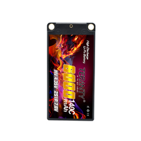 TERANTY 2S 7.6V HV baterai Lipo 6000mAh 140C casing keras dengan colokan T untuk mobil RC perahu truk tangki kendaraan Truggy Buggy Xpand Rally