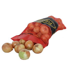 Bolsas de malla Leno para almacenamiento y transporte de frutas, bolsas planas de PP Leno tejidas para envasado de cebollas - Product Image 2