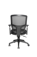 Chaise de bureau de direction à dossier moyen et design moderne Kabel Siège ergonomique en maille de refroidissement Siège d'ordinateur pivotant Chaise de personnel pour les visiteurs