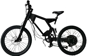 2022 Direct usine gros pneu vélo électrique 72v15000w 15kw 12000w 12kw Ebike vélo de montagne électrique Dirt bike pour hommes