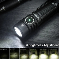 Lampe torche Sofirn SC29 puissante 3000lm EDC XHP50B LED IPX8 portable rechargeable par Type-C 21700