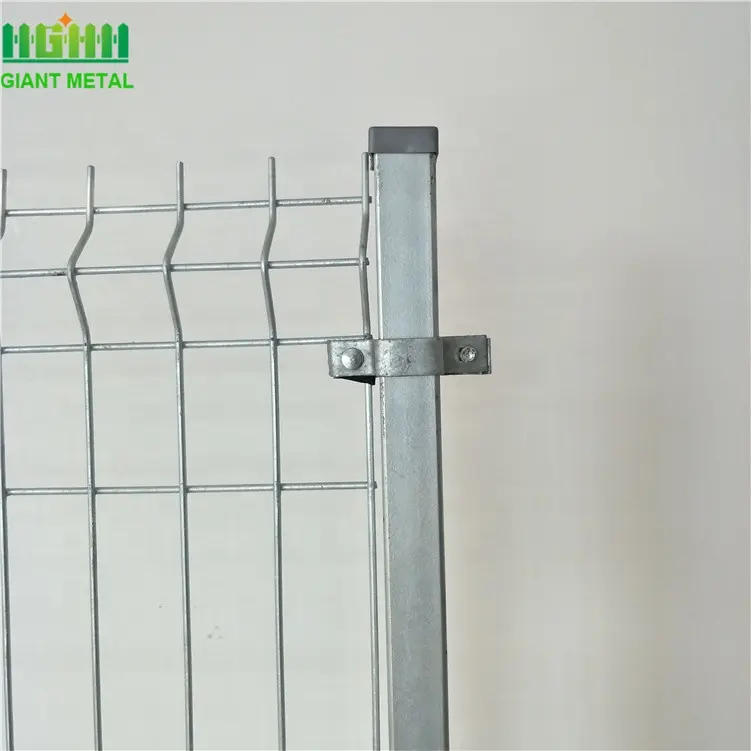 Kolay kurulum 3D su geçirmez çelik bahçe çit 5mm Rigide Grillage Pannelli Driveway Gates güvenlik tel kapısı