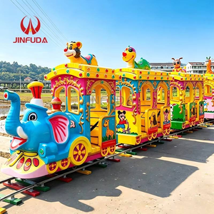 Tren Eléctrico con Temática Navideña, Juego Mecánico para Niños, Parque Infantil al Aire Libre, Punto Turístico, Equipo de Entretenimiento Familiar - Product Image 2