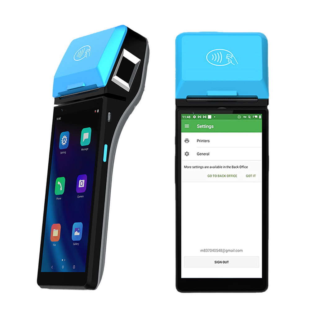 Портативная Мобильная система заказа отпечатков пальцев Android POS терминал с NFC кард-ридер HCC-Z500