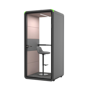 Cabina de oficina insonorizada individual de fábrica Foshan, cabina telefónica silenciosa con color personalizado OEM, cabina de oficina independiente al por mayor - Product Image 3