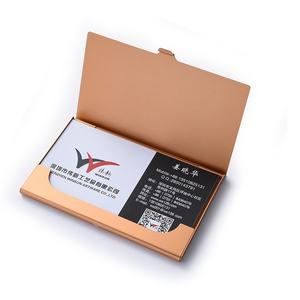 Estuche de Aluminio para Tarjetas de Crédito y de Visita, Diseño Personalizado - Product Image 1