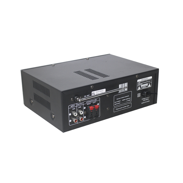 New Arrival High Quality Sound System 250W Integrated Blue-tooth Stereo Digital Amplifier for Home Audio Background Music