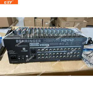 มิกเซอร์ X2442USB 24 ช่องสัญญาณ 4/2-Bus พร้อมโปรเซสเซอร์มัลติเอฟเฟค 24 บิต ไมค์พรีแอมป์ <span class=keywords><strong>XENYX</strong></span> 10 ตัว พร้อมพอร์ต USB 2.0/อินเตอร์เฟสเสียง รองรับพลังแฝง 48V - Product Image 3