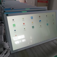 Tablet dinding Android 15.6 inci, dudukan dinding dengan POE rumah pintar layar sentuh RAM 2GB penyimpanan 32GB hitam/putih