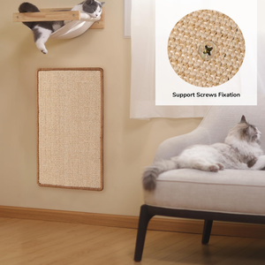 Planche à gratter pour chat, ne laisse pas de miettes, tapis en sisal, vertical, mural, résistant aux rayures, résistant à l'usure, jouet pour aiguiser les griffes du chat - Product Image 3