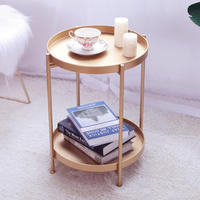 Petite table basse matérielle en métal de plancher multifonctionnel favorable à l'environnement bon marché