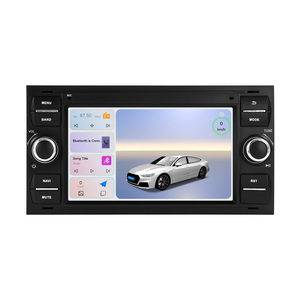 Radio Auto MEKEDE con Carplay, WiFi, Bluetooth, Reproductor Multimedia <span class=keywords><strong>de</strong></span> 6+128G para <span class=keywords><strong>Ford</strong></span> Focus 2, S-Max, Kuga, Fiesta, Fusion 2004-2007 <span class=keywords><strong>de</strong></span> 7 Pulgadas - Product Image 1