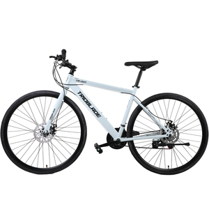 Jeu sport durable Ventes directes en usine Vélo de gravier en acier à haute teneur en carbone 700C Vélo de route à vitesse variable - Product Image 1