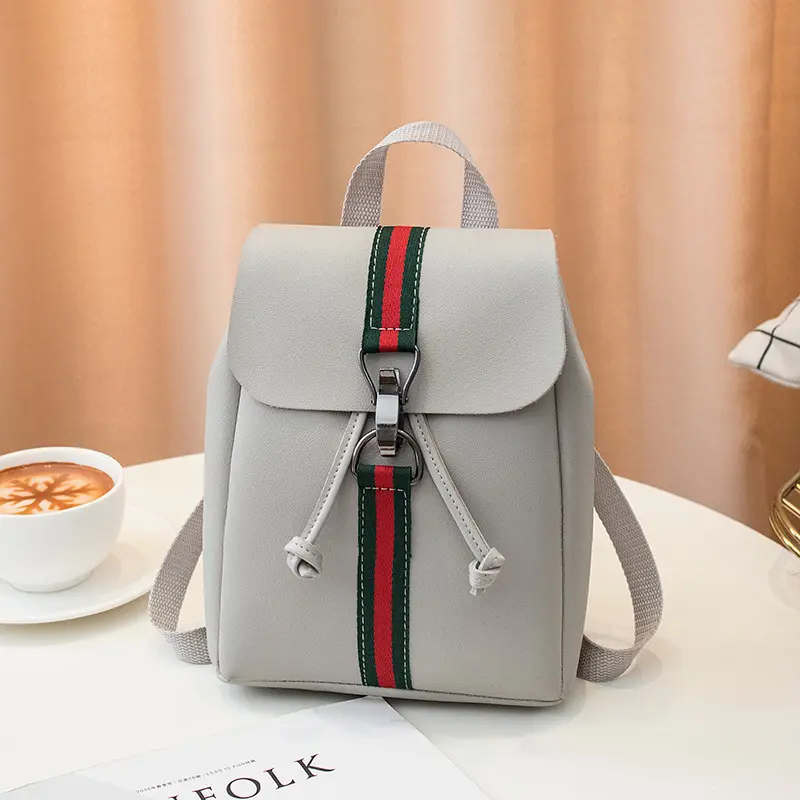 Bestella Bolsa de mão feminina elegante personalizada para laptop, mochila diária feminina estampada pequena