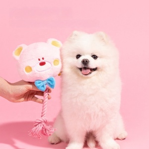 Jouet en peluche crépitant et couineur pour chien de taille moyenne à grande, jouet interactif à mâcher et à distribuer des friandises, jouets interactifs à mordre pour animaux de compagnie, vente en gros - Product Image 5