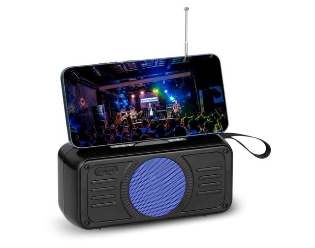 NSM-016 Subwoofer Stereo Woofer Wireless BT Speaker Portable Solar Panels Powered Speaker FM Radio Support TF/USB Function