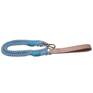 PUPE vente en gros de luxe en cuir PU laisse et collier pour chien ensemble tissé corde conception Options multicolores pour la vente en gros - Product Image 2
